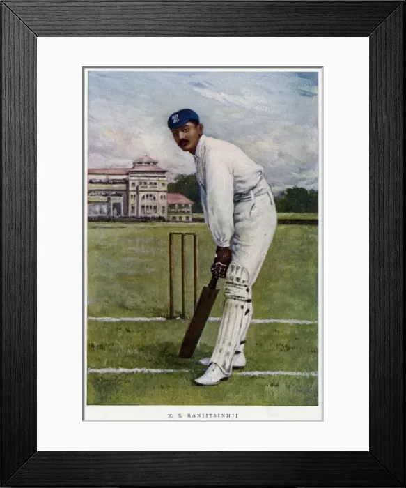 Framed Print : Ranjitsinhji Vibhaji Framed Print : Ranjitsinhji Vibhaji