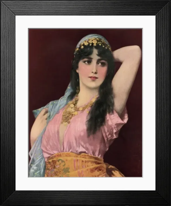 Framed Print : A Spanish Bella Framed Print : A Spanish Bella