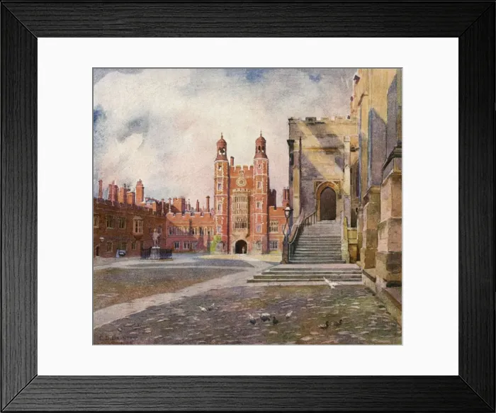 Framed Print : School yard, Eton College Framed Print : School yard, Eton College