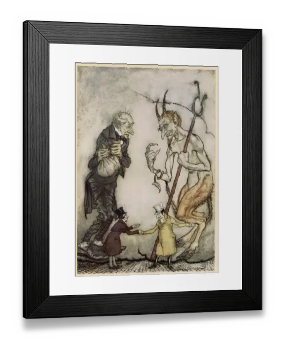 Framed Print : Dickens / Christmas Carol Framed Print : Dickens / Christmas Carol
