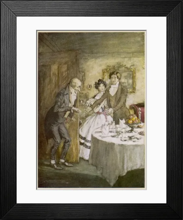 Framed Print : Dickens / Christmas Carol Framed Print : Dickens / Christmas Carol