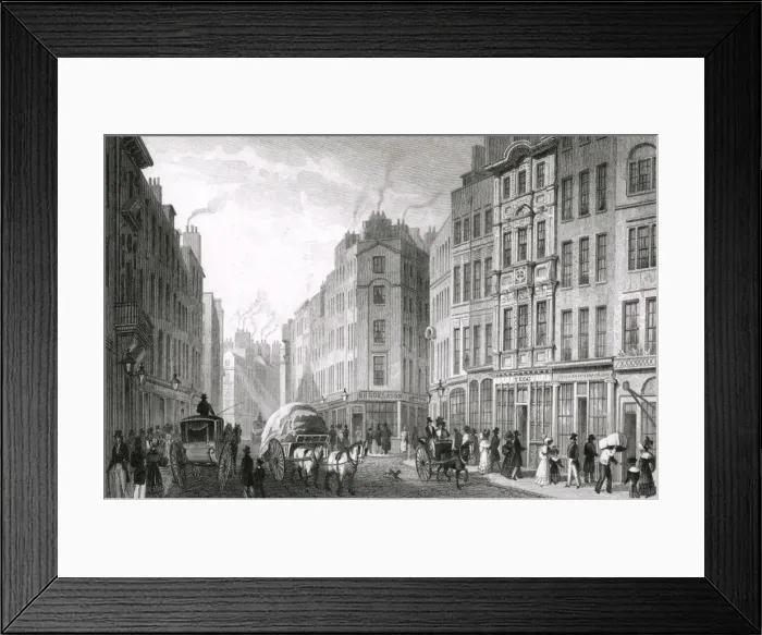 Framed Print : England / London / Cheapside Framed Print : England / London / Cheapside
