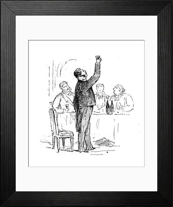 Framed Print : Drinking Wine Framed Print : Drinking Wine