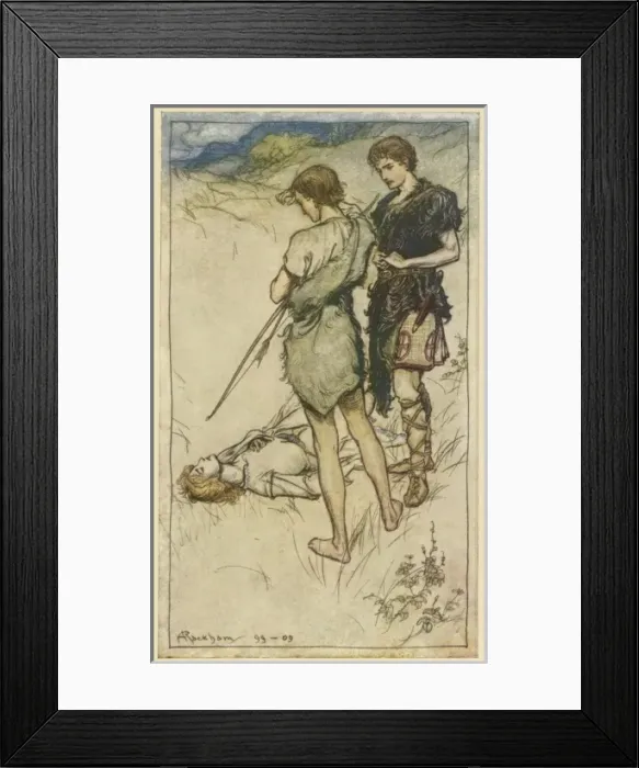 Framed Print : Shakespeare / Cymbeline Framed Print : Shakespeare / Cymbeline