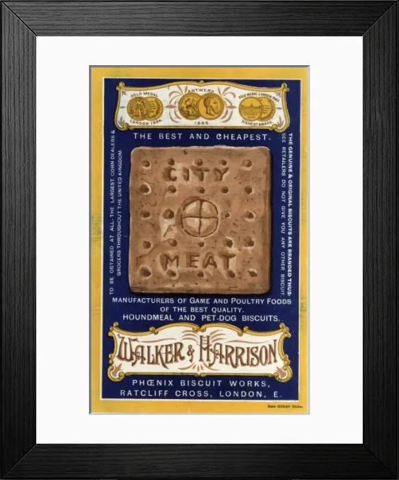 Framed Print : Dog Biscuit Framed Print : Dog Biscuit