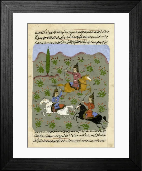Framed Print : Asian Hunters Framed Print : Asian Hunters