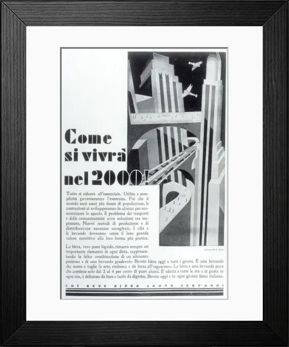 Framed Print : City of the future Framed Print : City of the future