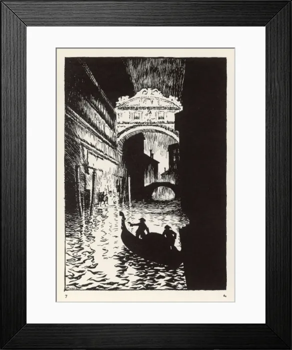 Framed Print : Poe / The Assignation Framed Print : Poe / The Assignation