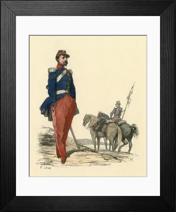 Framed Print : Military / French Uniform Framed Print : Military / French Uniform
