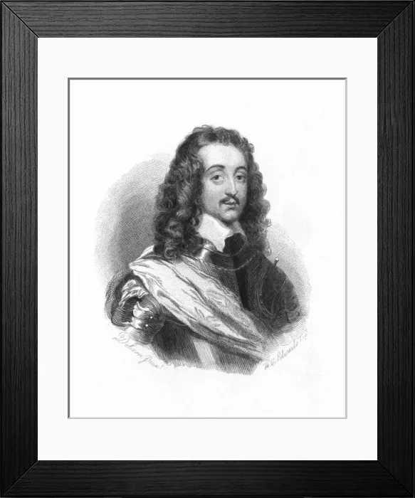 Framed Print : Richard Lovelace, Cavalier poet and soldier Framed Print : Richard Lovelace, Cavalier poet and soldier