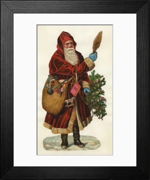 Framed Print : Father Christmas Framed Print : Father Christmas