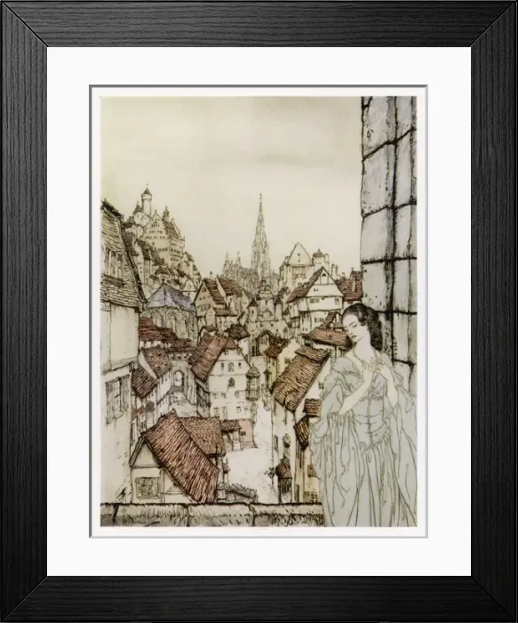 Framed Print : Poe / Tales / Ligeia Framed Print : Poe / Tales / Ligeia