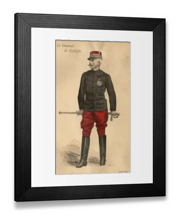 Framed Print : Gaston Auguste, Marquis de Gallifet Framed Print : Gaston Auguste, Marquis de Gallifet