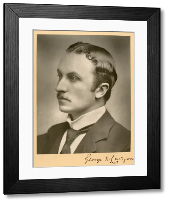 Framed Print : George Nathaniel, first marquess Curzon Framed Print : George Nathaniel, first marquess Curzon