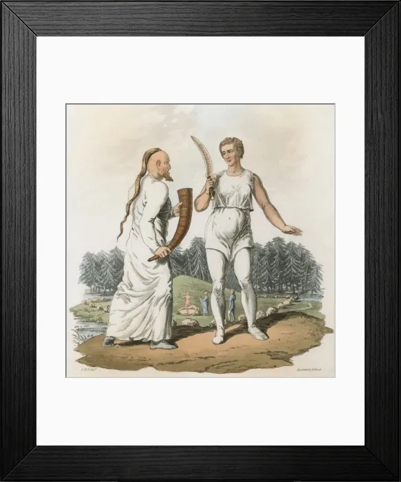 Framed Print : Scandinavian Pagans Framed Print : Scandinavian Pagans
