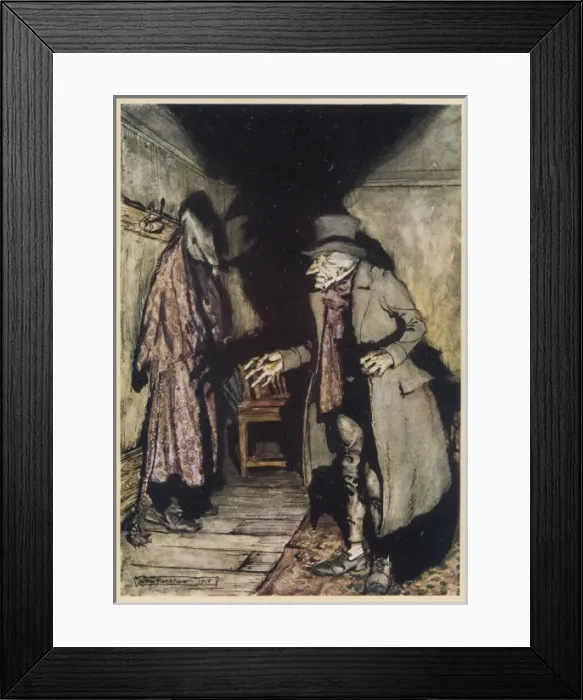 Framed Print : Dickens / Christmas Carol Framed Print : Dickens / Christmas Carol