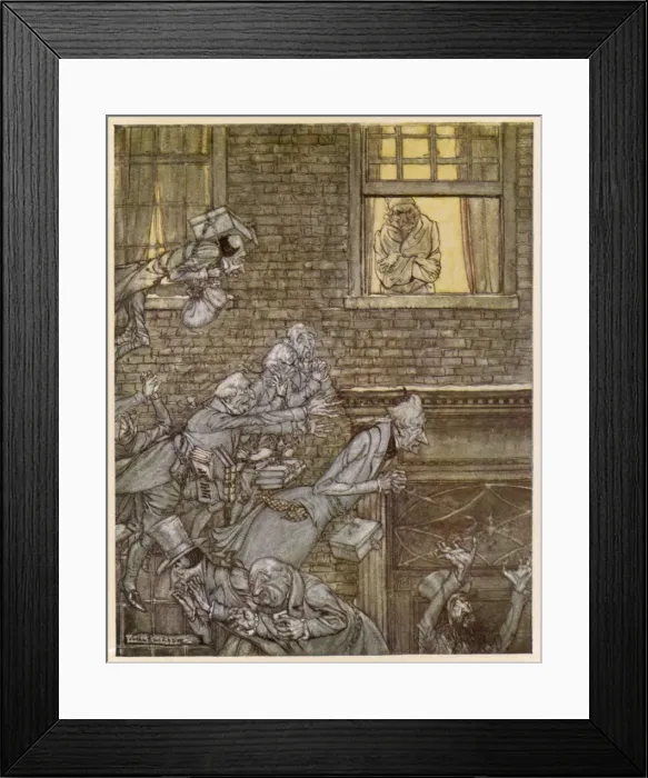 Framed Print : Dickens / Christmas Carol Framed Print : Dickens / Christmas Carol