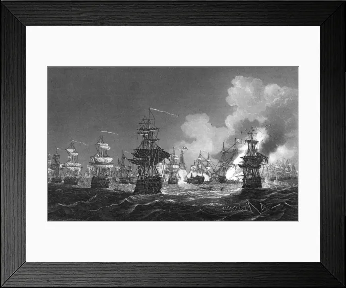Framed Print : Battle of the Nile 1798 Framed Print : Battle of the Nile 1798