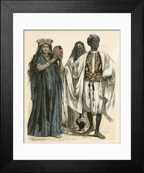 Framed Print : Racial / Africa / Egypt 19C Framed Print : Racial / Africa / Egypt 19C