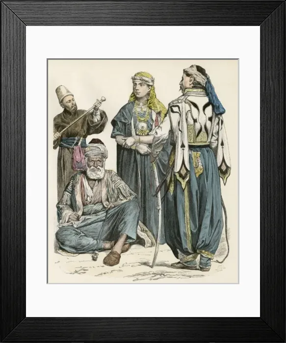 Framed Print : Racial / Arabs / Syria 4 Framed Print : Racial / Arabs / Syria 4