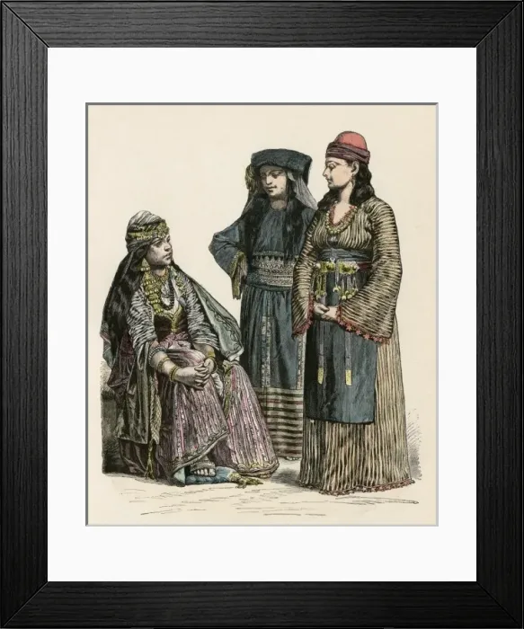 Framed Print : Racial / Arabs / Damascus Framed Print : Racial / Arabs / Damascus
