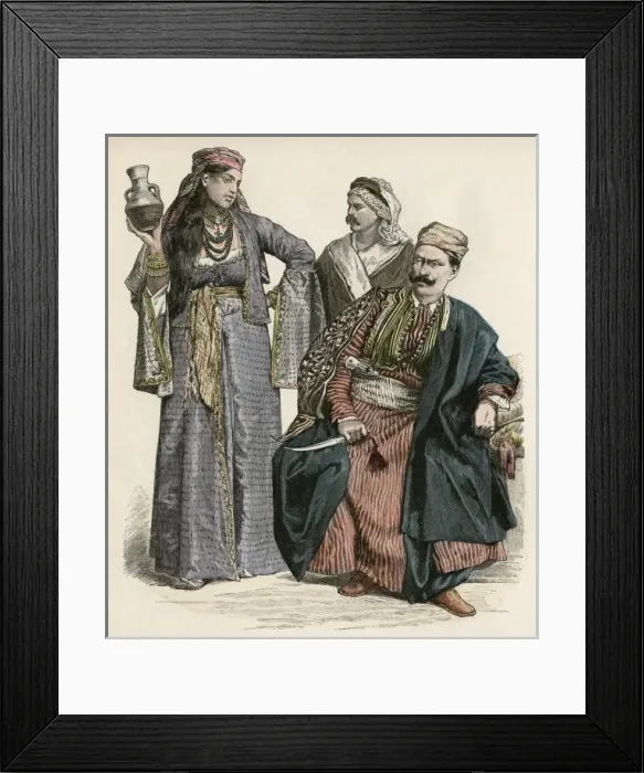 Framed Print : Racial / Arabs / Armenian Framed Print : Racial / Arabs / Armenian