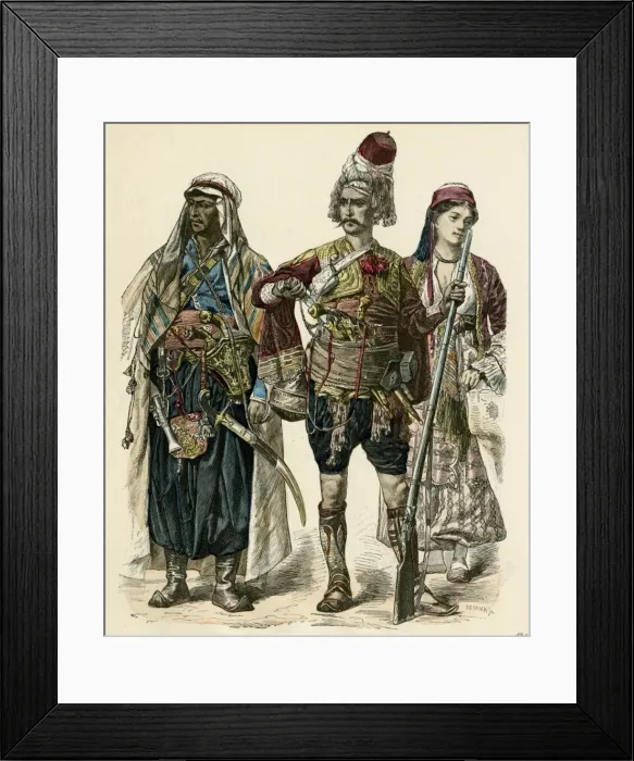 Framed Print : Racial / Arabs / Lebanon Framed Print : Racial / Arabs / Lebanon