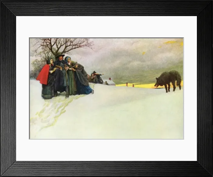 Framed Print : New England Witches Framed Print : New England Witches