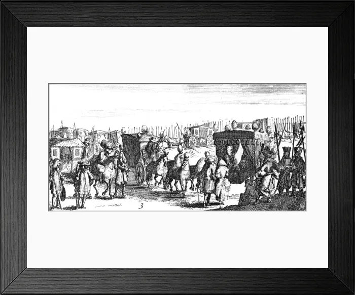 Framed Print : William III Arrives Framed Print : William III Arrives