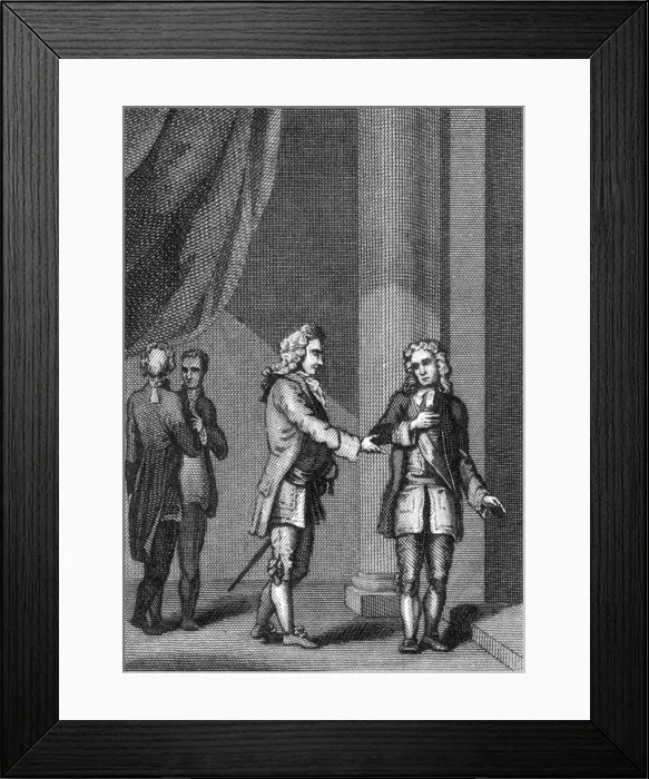 Framed Print : James II Flees to France Framed Print : James II Flees to France