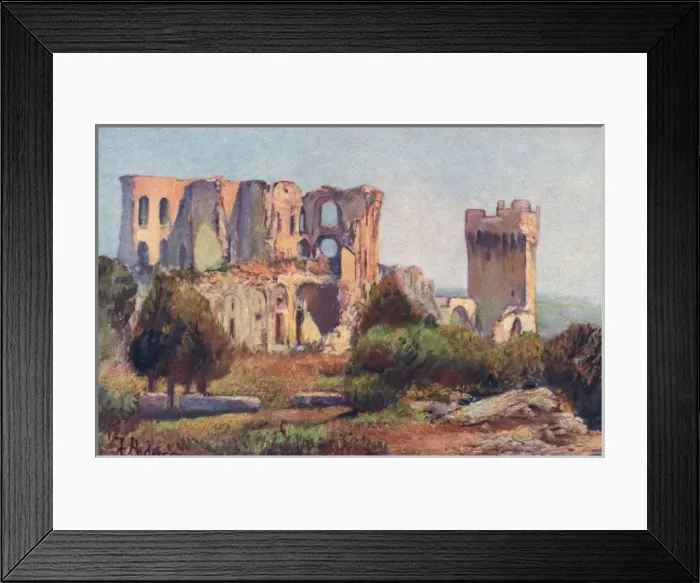 Framed Print : France / Montmajour Framed Print : France / Montmajour