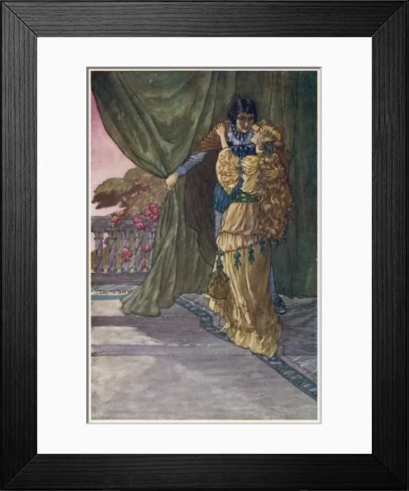 Framed Print : Romeo & Juliet Framed Print : Romeo & Juliet