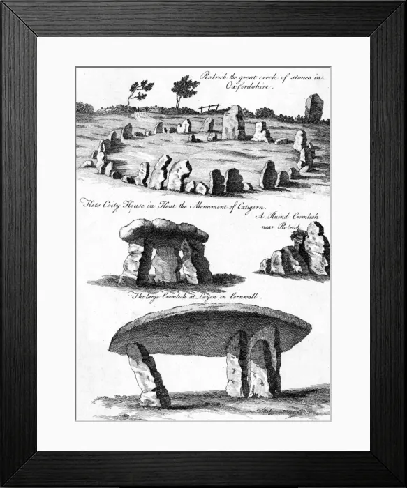 Framed Print : Rollright Stones Framed Print : Rollright Stones