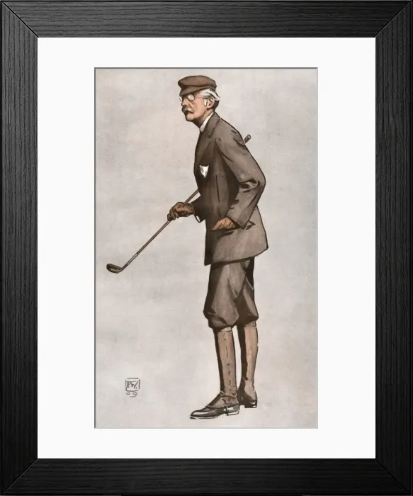 Framed Print : Arthur James Balfour Framed Print : Arthur James Balfour