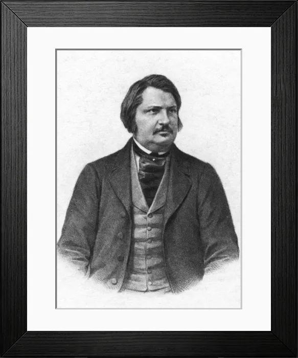 Framed Print : Honore De Balzac Framed Print : Honore De Balzac