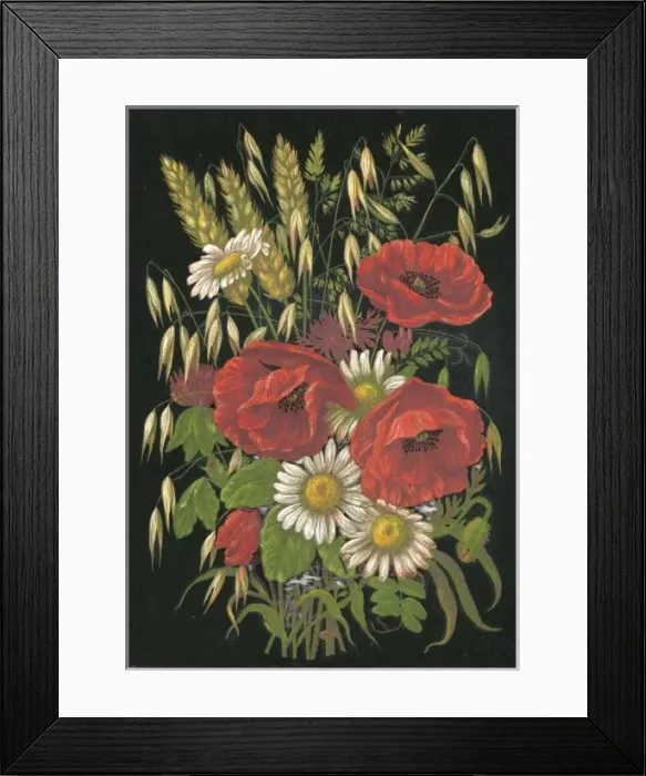 Framed Print : Autumn Flowers 1880 Framed Print : Autumn Flowers 1880