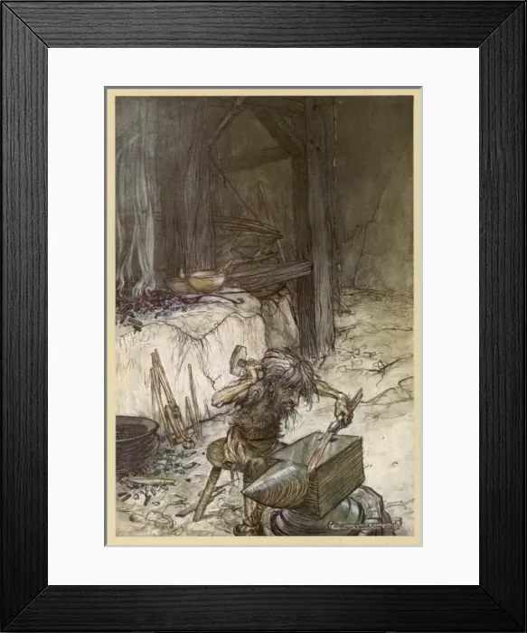 Framed Print : Little Folk / Dwarfs Framed Print : Little Folk / Dwarfs