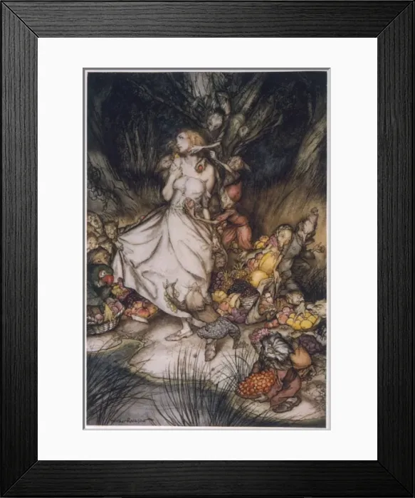 Framed Print : Little Folk / Goblin Framed Print : Little Folk / Goblin