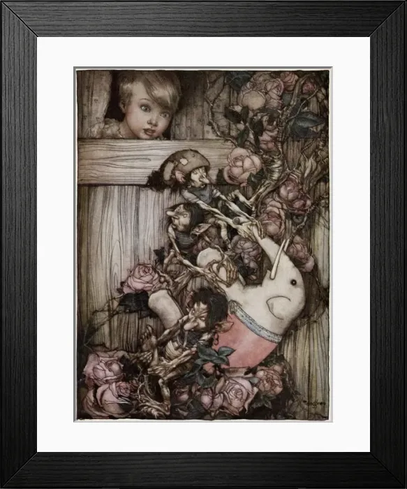 Framed Print : Little Folk / Elves Framed Print : Little Folk / Elves
