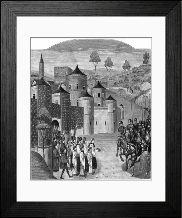 Framed Print : Black Prince at Bordeaux Framed Print : Black Prince at Bordeaux