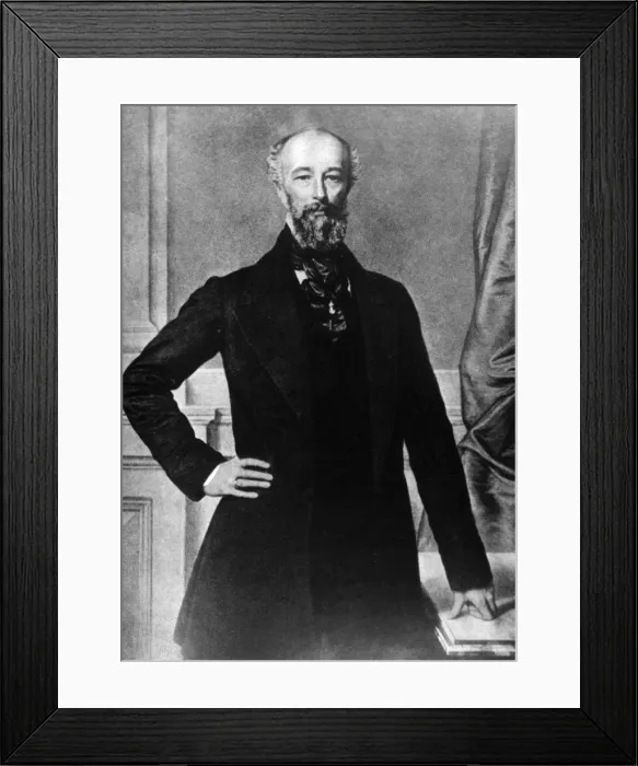 Framed Print : KRUPP PTG. ALFRED KRUPP German industrialist Date: 1812 - 1887 Framed Print : KRUPP PTG. ALFRED KRUPP German industrialist Date: 1812 - 1887