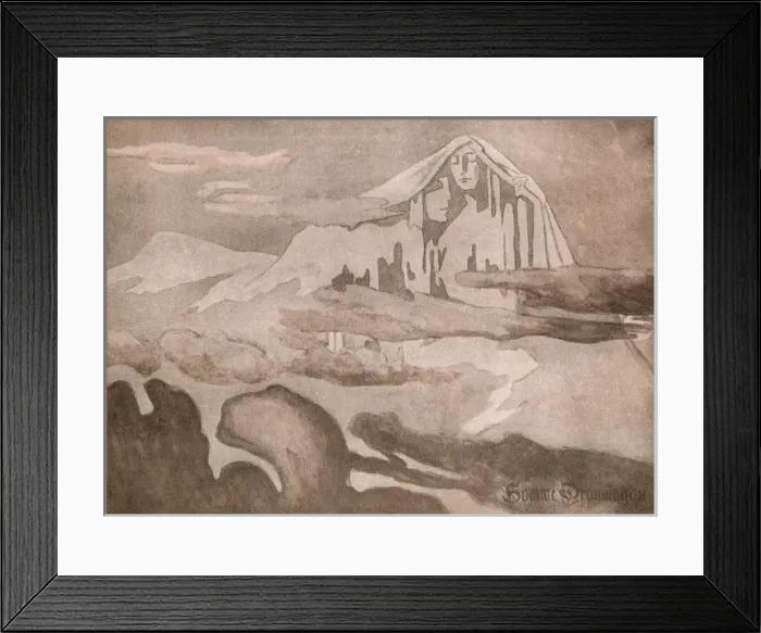 Framed Print : Dream Landscape Framed Print : Dream Landscape
