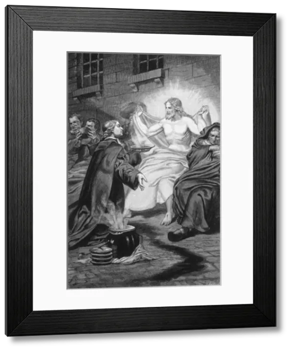 Framed Print : Jesus Seen by Lasalle Framed Print : Jesus Seen by Lasalle