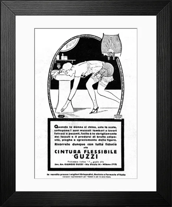 Framed Print : Lady Bends in Corset Framed Print : Lady Bends in Corset