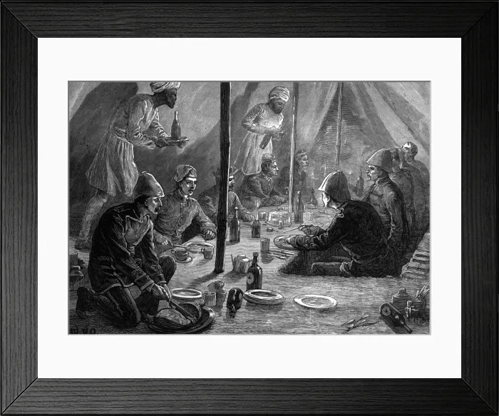 Framed Print : Mess at Basawul Framed Print : Mess at Basawul