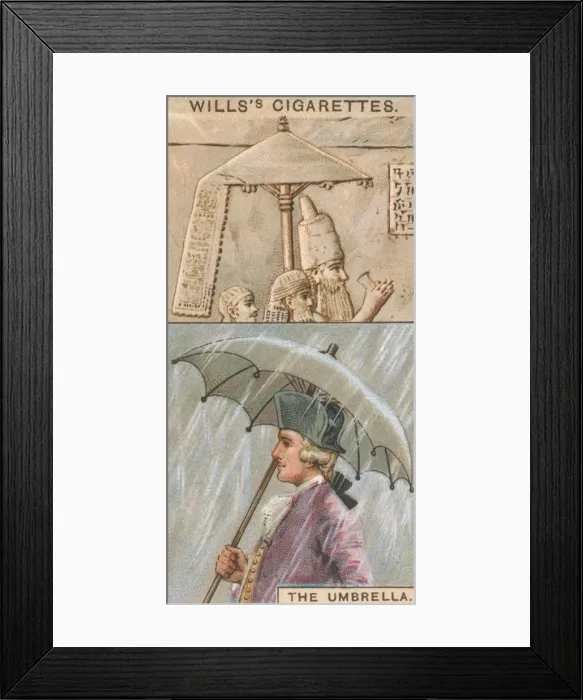 Framed Print : Umbrella Old / New Framed Print : Umbrella Old / New
