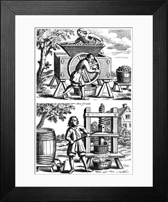 Framed Print : 1678 Cider Mill Framed Print : 1678 Cider Mill