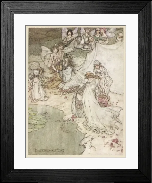 Framed Print : Midsummer Nights Dream Framed Print : Midsummer Nights Dream