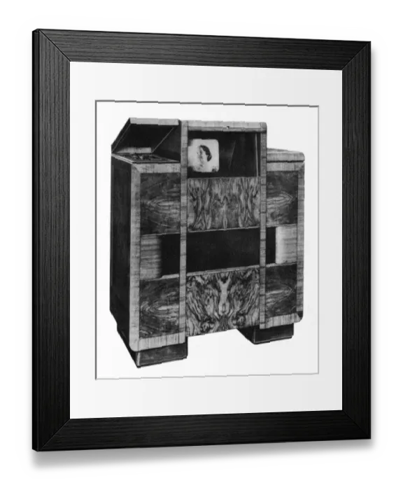 Framed Print : TV SET 1936 Framed Print : TV SET 1936