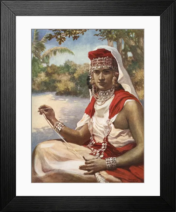 Framed Print : Racial / N Africa / Algeria Framed Print : Racial / N Africa / Algeria